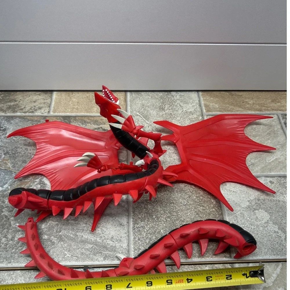 Mattel Yu-Gi-Oh Slifer the Sky Dragon Action Figure Red Egyptian God Toy